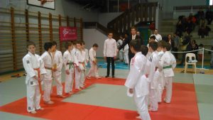 Salut des judokas